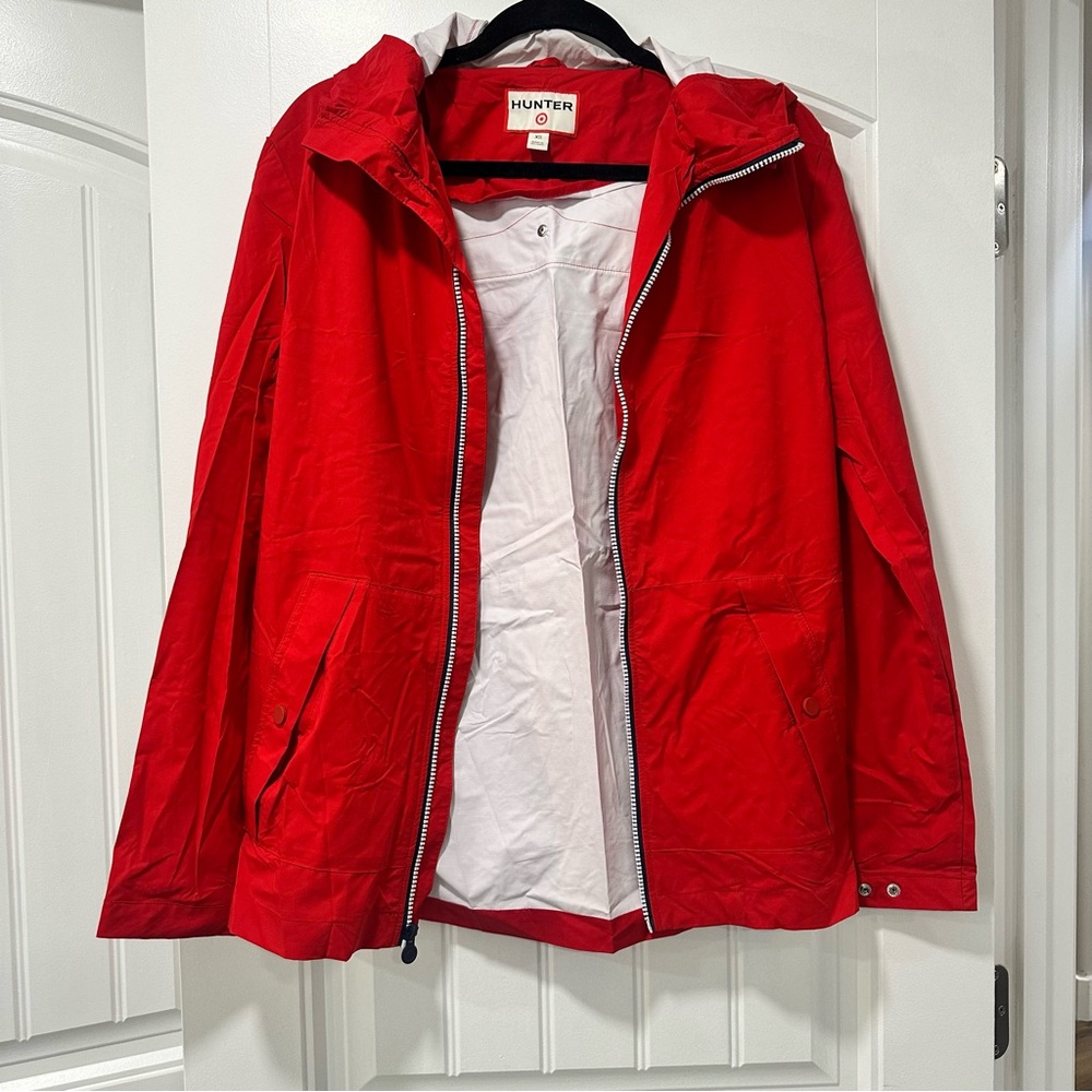 Hunter x Target rain jacket